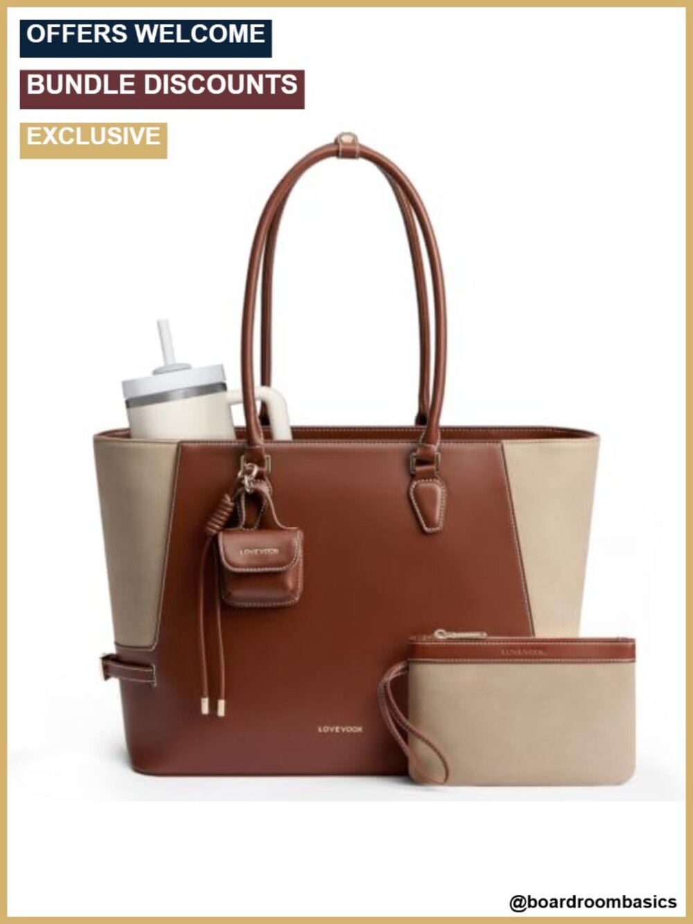 Nylon Laptop Tote Bag for Women 15.6 Inch Messenger Shoulder Bag